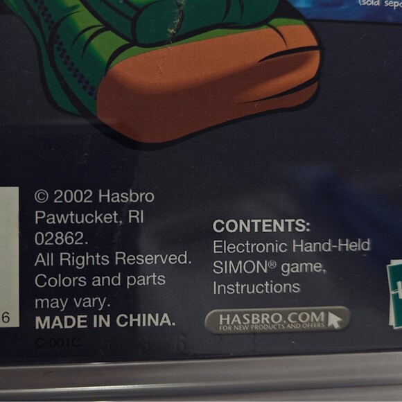 Simon New Vtg Handheld Electronic Game 2002 Sealed Pocket Memory Travel Light - Picture 5 of 9